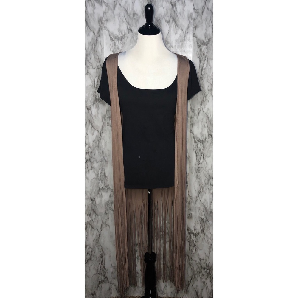 Plus Size Fringed Long Cover